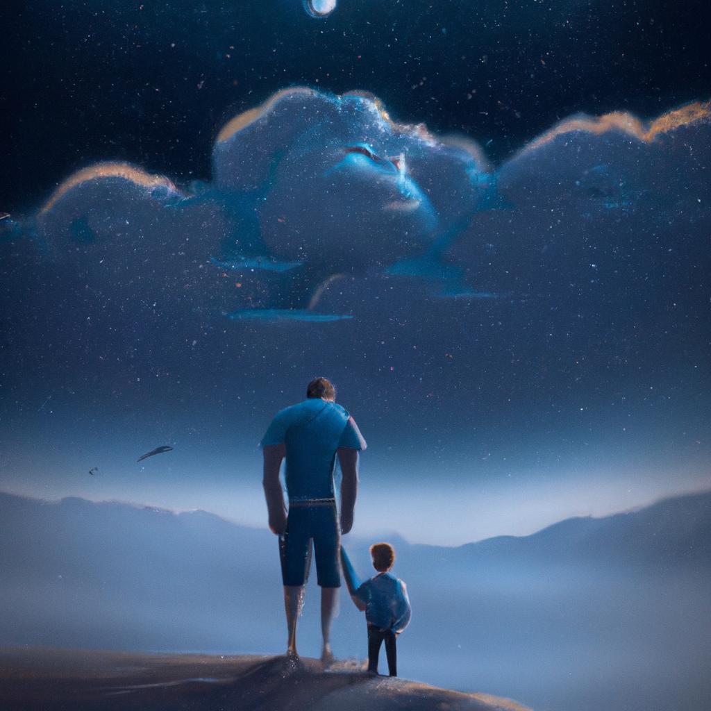 Imagem de capa do post "Descubra o Significado de Sonhar com Sobrinho que Já Morreu!" com um desenho digital