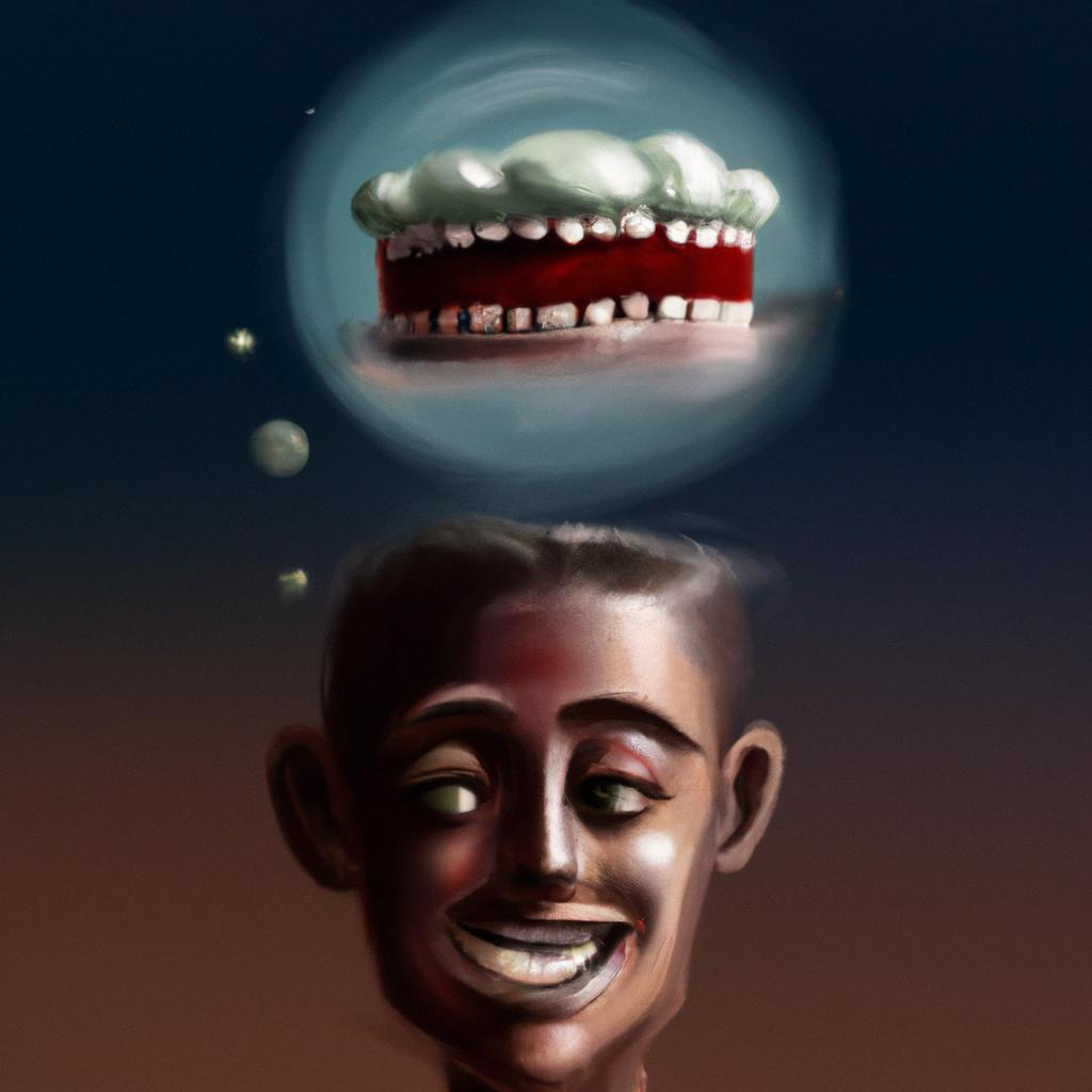 Imagem de capa do post Sonhar com Sorriso Faltando Dente: Descubra o Significado! com um desenho digital
