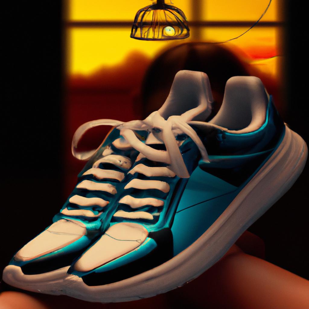 Imagem de capa do post "Sonhar com Tenis Novo: Descubra o Significado Secreto!" com um desenho digital