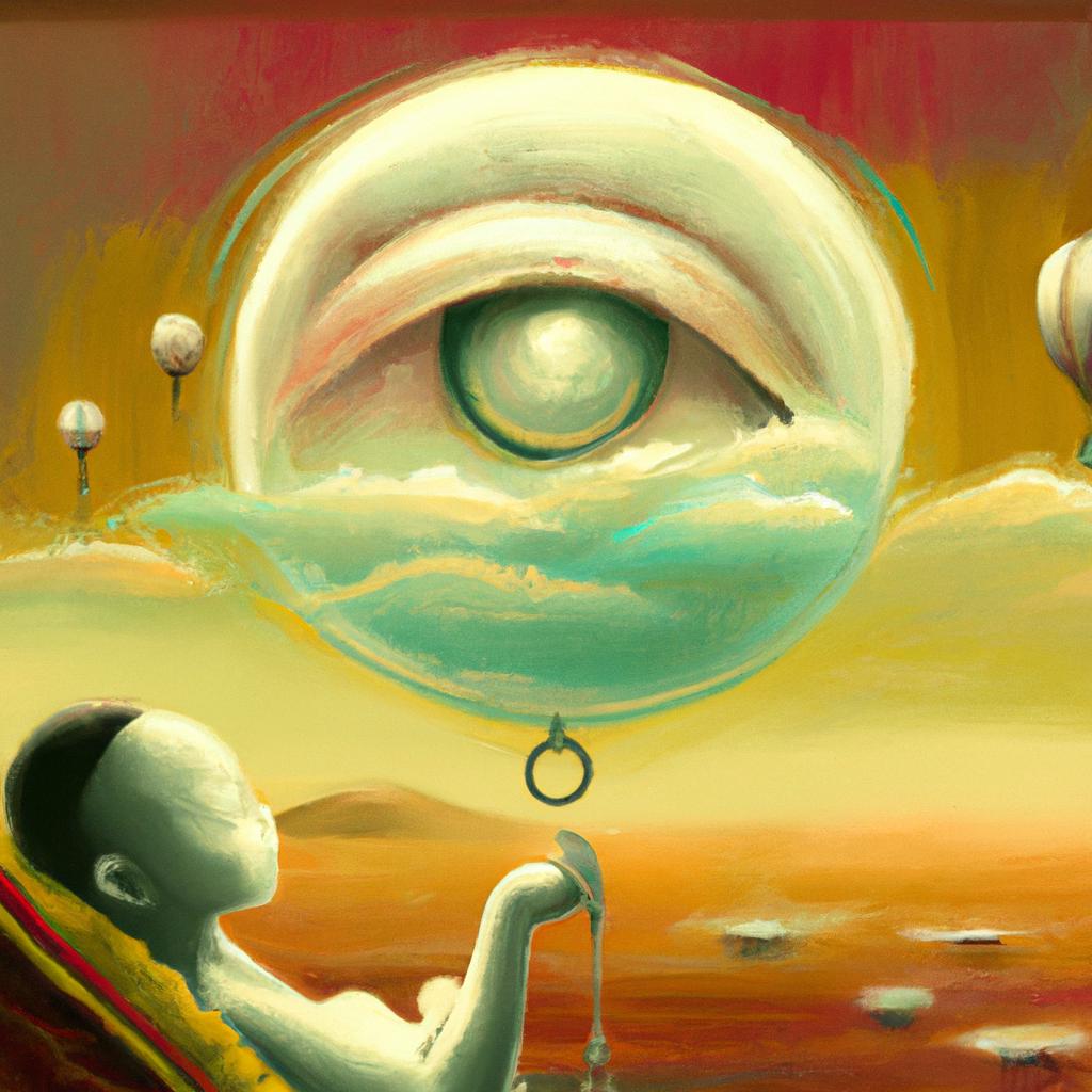 Imagem de capa do post "Significado de Sonhar com Terceiro Olho: Descubra o Verdadeiro!" com um desenho digital