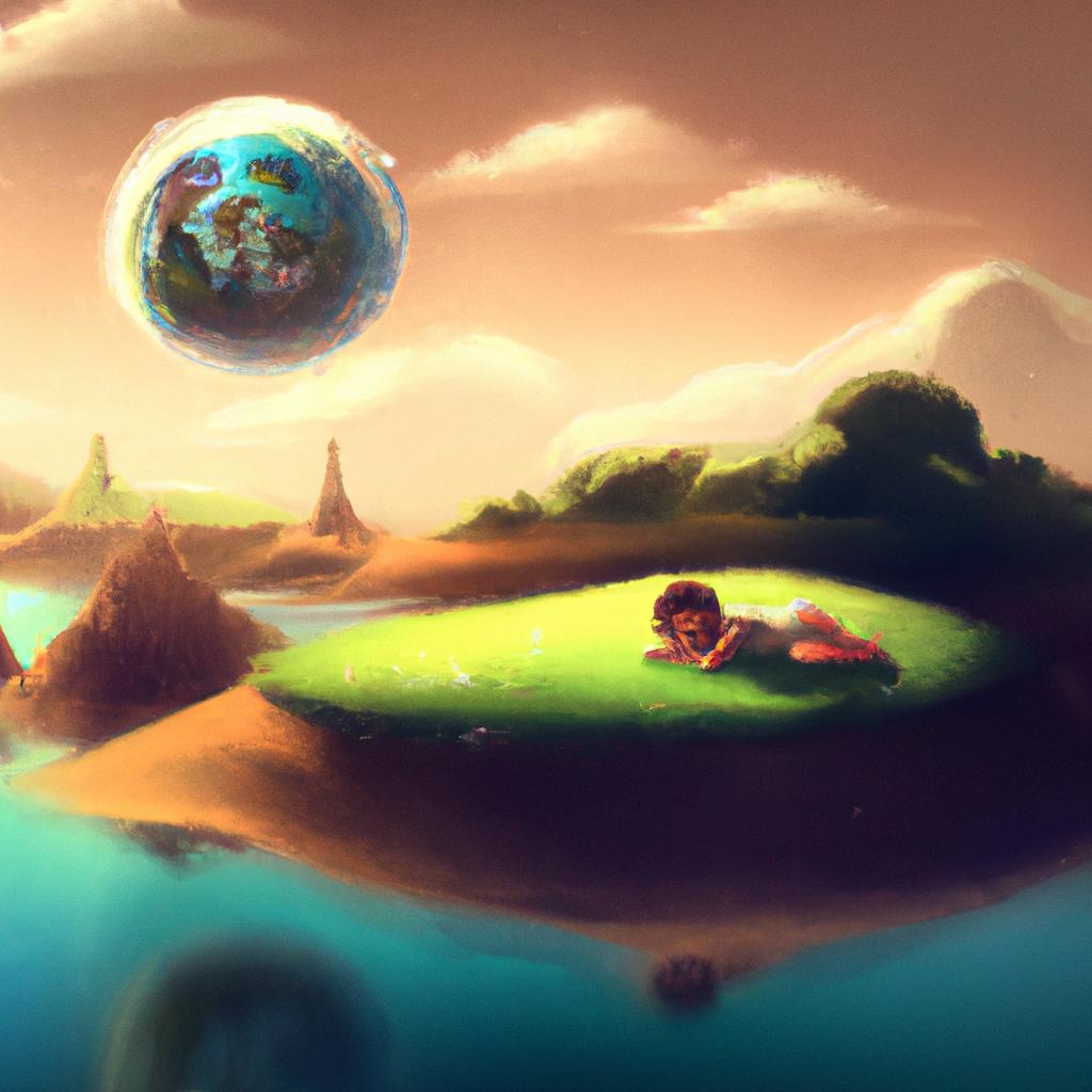 Imagem de capa do post "Descubra o Significado de Sonhar com Terra Fofa!" com um desenho digital