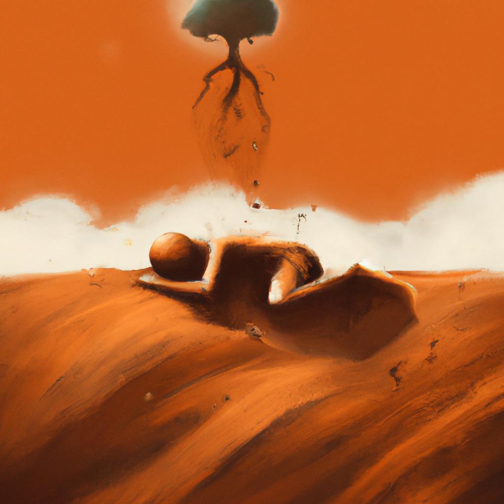 Imagem de capa do post Descubra o que Significa Sonhar com Terra Marrom! com um desenho digital