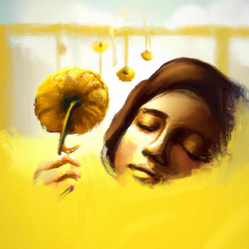 Imagem de capa do post Descubra O Que Significa Sonhar com Tinta Amarela! com um desenho digital