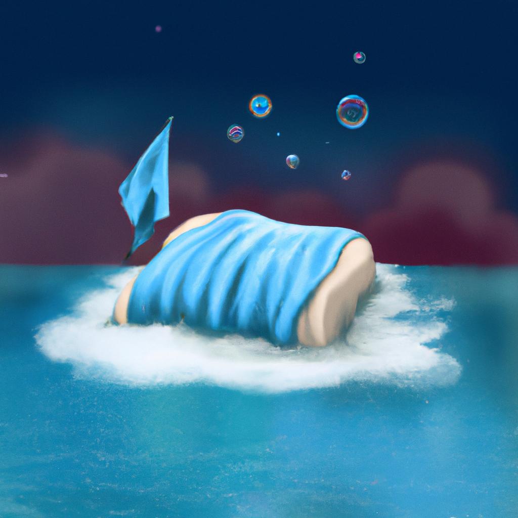 Imagem de capa do post Sonhar com Toalha de Banho Nova: O Que Significa? com um desenho digital