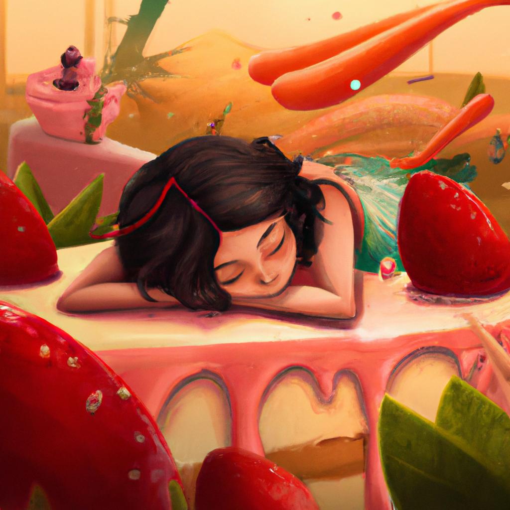 sonhar com torta de morango2