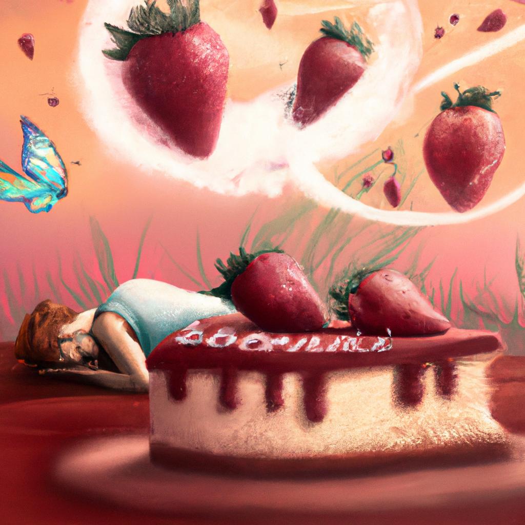 sonhar com torta de morango4