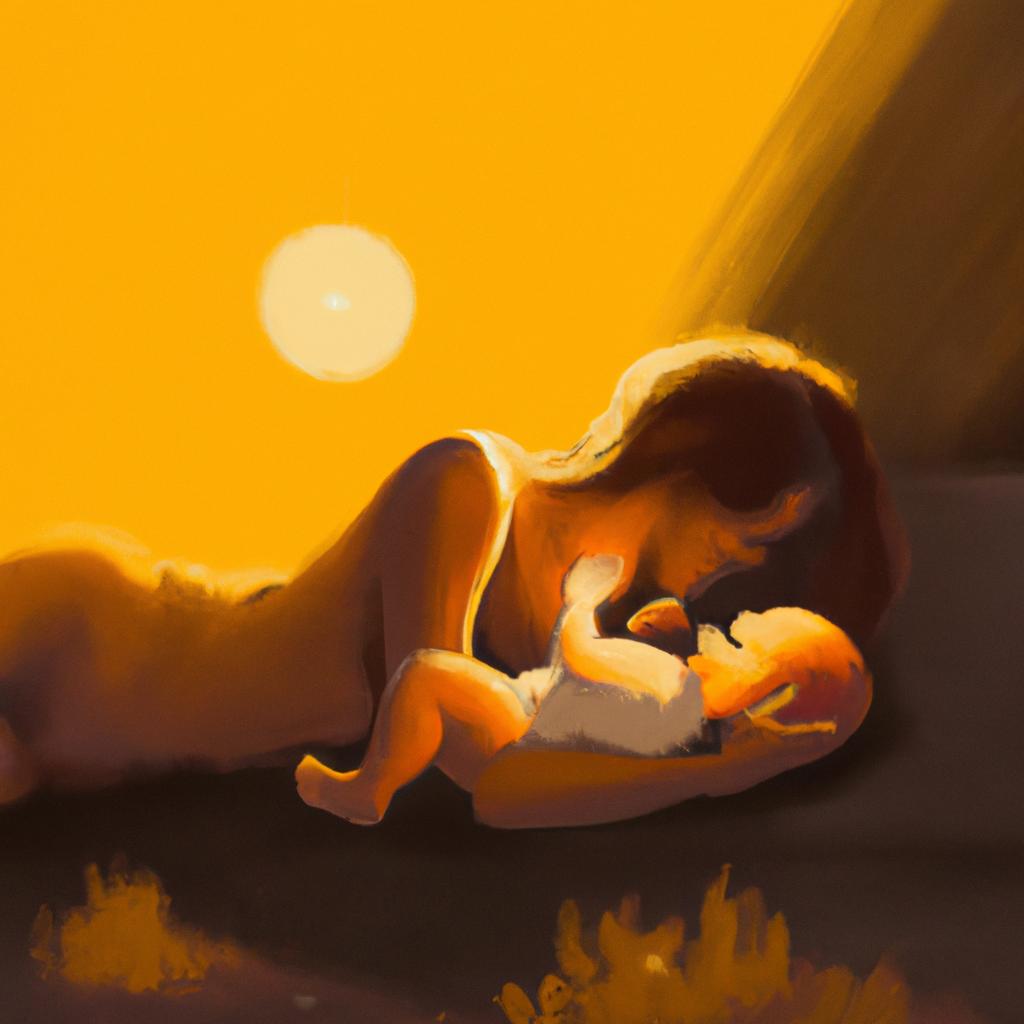 Imagem de capa do post "Descubra o Significado de Sonhar com um Bebê: Uma Análise Profunda" com um desenho digital