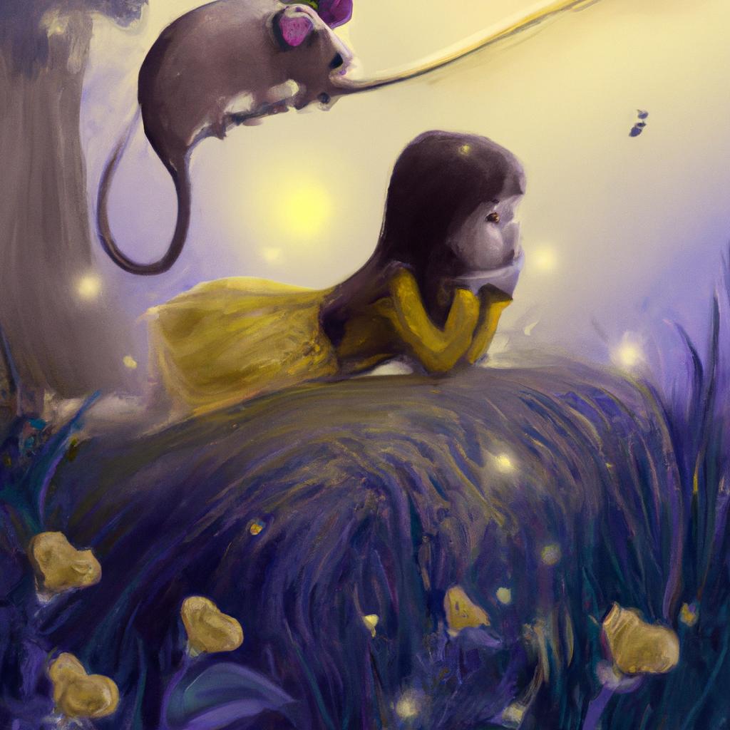 Imagem de capa do post Sonhar com Rato: Descubra o que Significa! com um desenho digital