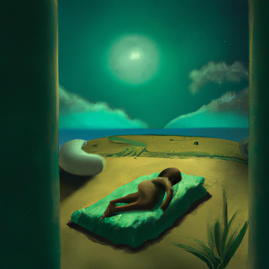 Imagem de capa do post "Sonhar com uma Mulher Gravida: Descubra o Significado!" com um desenho digital