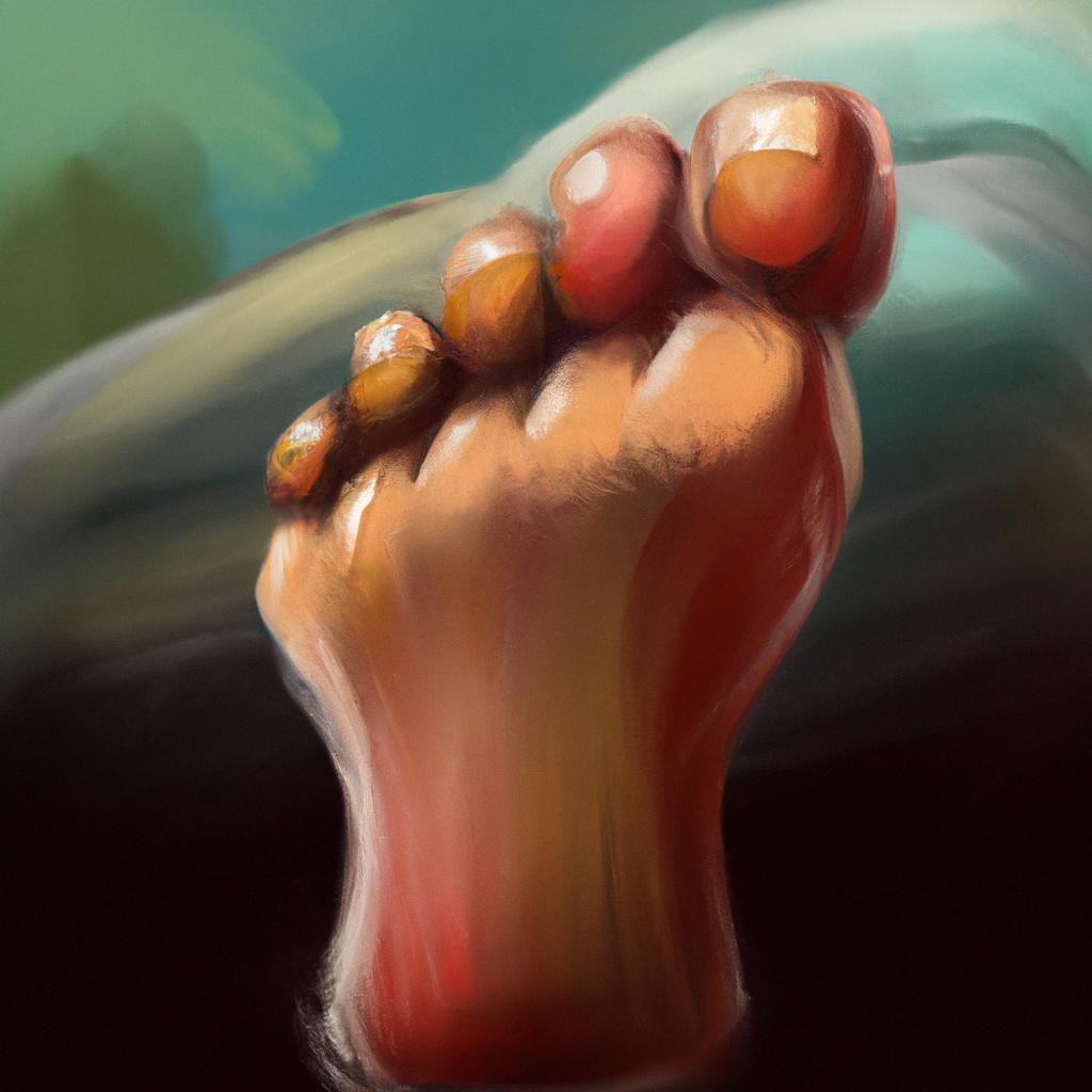 Imagem de capa do post Descubra o Significado de Sonhar com Unha Encravada do Pe com um desenho digital