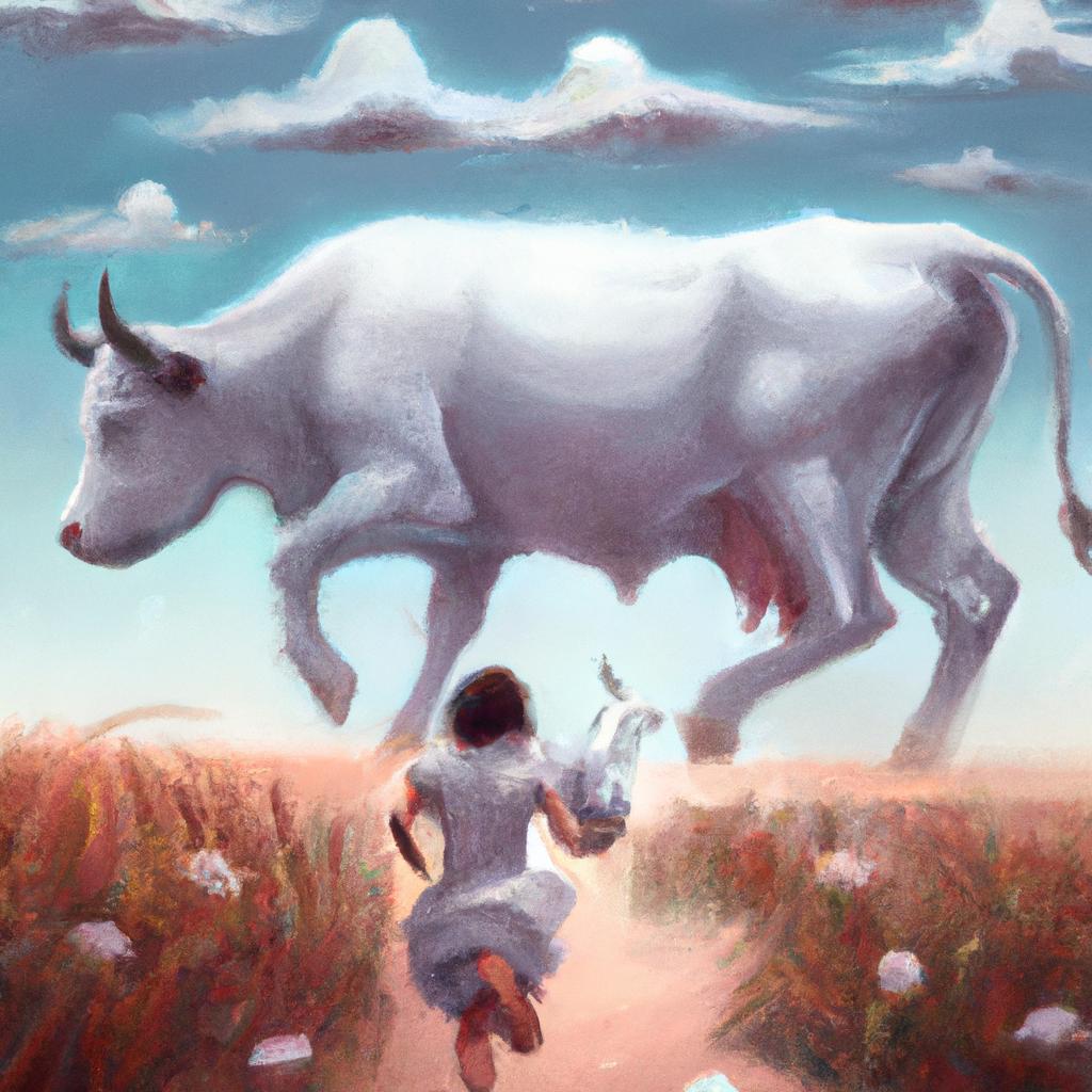 Sonhar com Vaca Branca Correndo Atrás de Mim? Descubra o Significado! 2 sonhar com vaca branca correndo atras de mim4