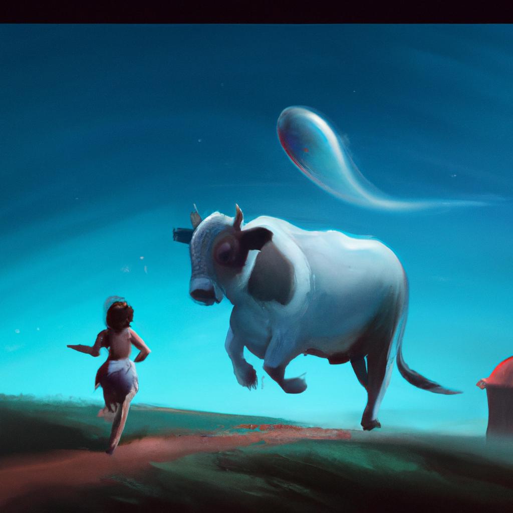 sonhar com vaca correndo atras da gente2