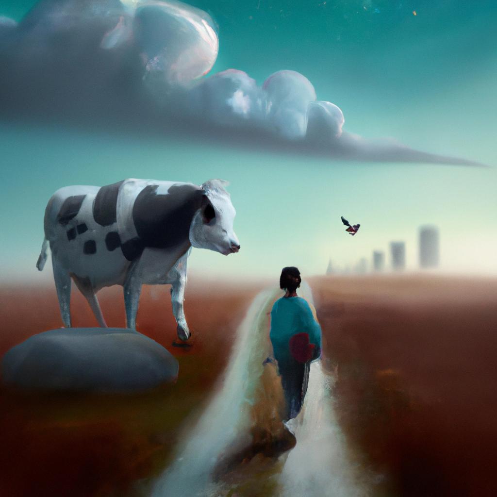 sonhar com vaca correndo atras de voce2