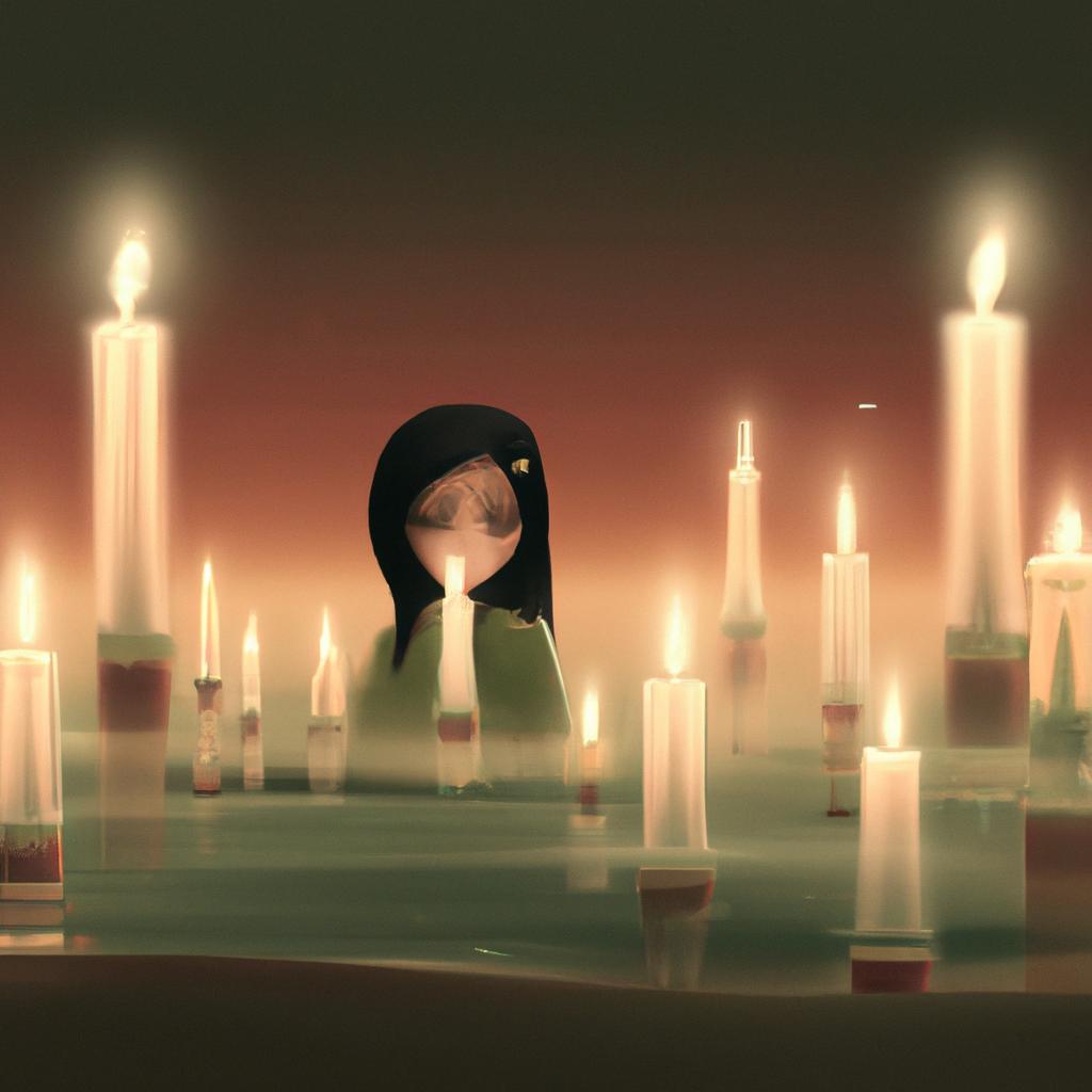 sonhar com varias velas acesas4
