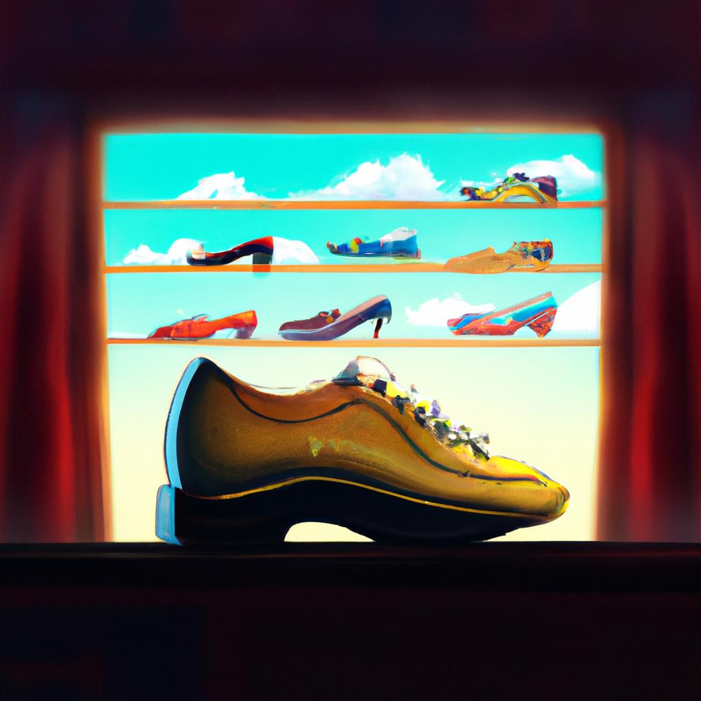 Imagem de capa do post "Sonhar com Vários Sapatos: Descubra o Significado!" com um desenho digital