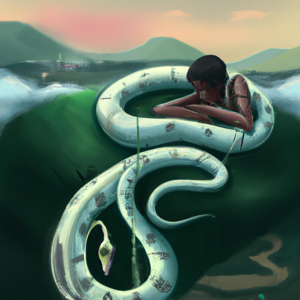 Imagem de capa do post Descubra o Significado de Sonhar com Várias Cobras! com um desenho digital