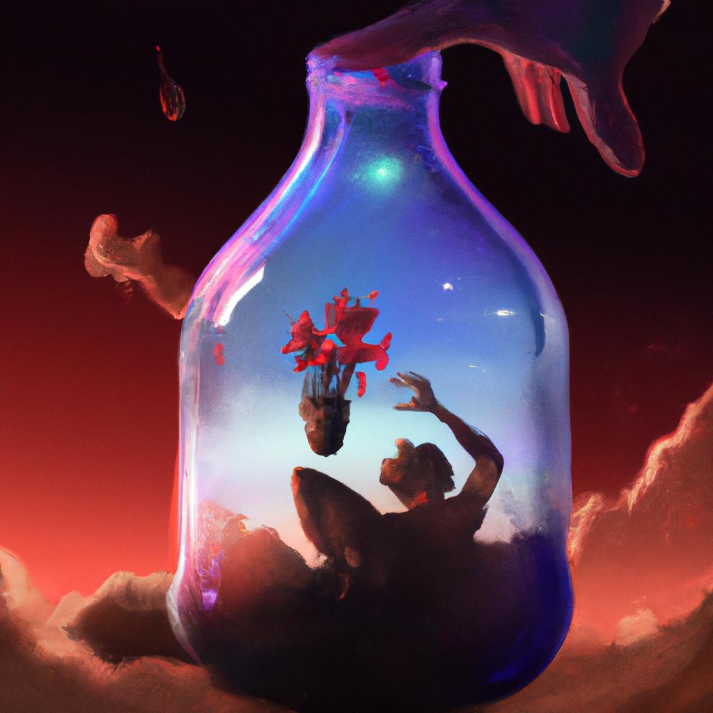 Imagem de capa do post "Descubra o que Significa Sonhar com Vaso: Revelações Surpreendentes!" com um desenho digital