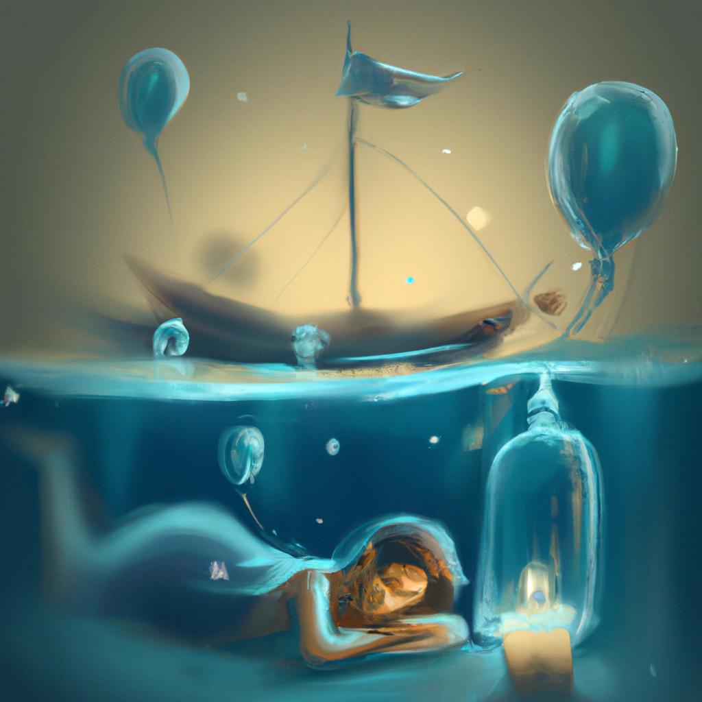 Imagem de capa do post "Descubra o Significado de Sonhar com Vela Azul: Uma Nova Perspectiva!" com um desenho digital