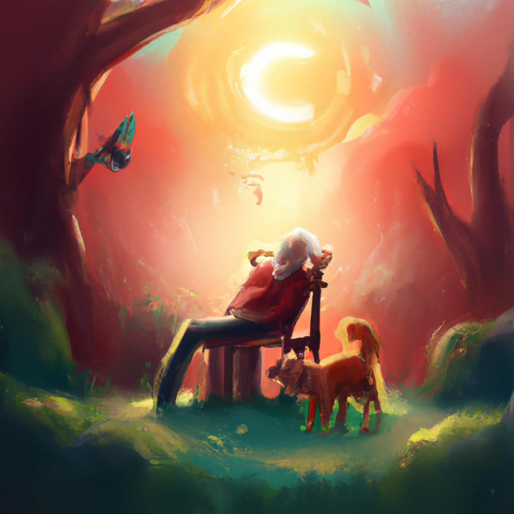 Imagem de capa do post Sonhar com Velho Amigo: O Que Significa? com um desenho digital