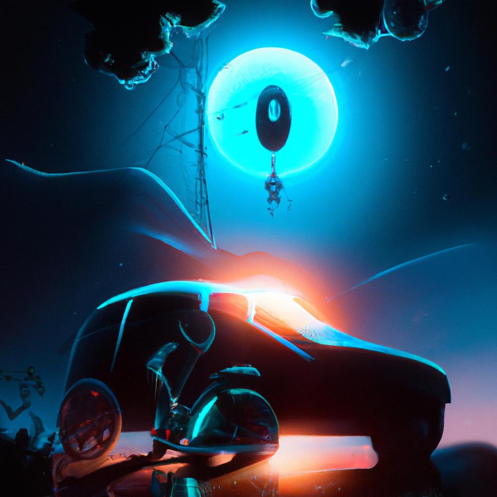 Imagem de capa do post "Descubra o Significado de Sonhar Com Venda de Carro!" com um desenho digital