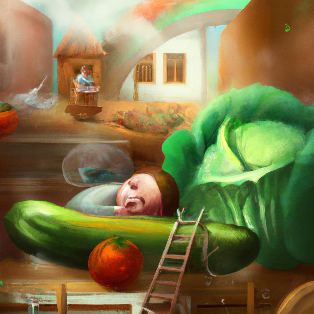 Imagem de capa do post Descubra o Que Significa Sonhar com Verduras - Livro dos Sonhos! com um desenho digital