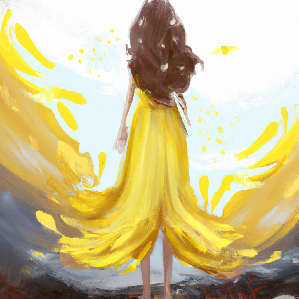 sonhar com vestido amarelo2