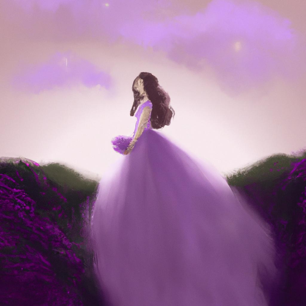 sonhar com vestido lilas3