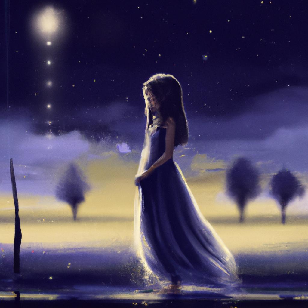 Imagem de capa do post "Sonhar com Vestido Rasgado: O Que Significa?" com um desenho digital