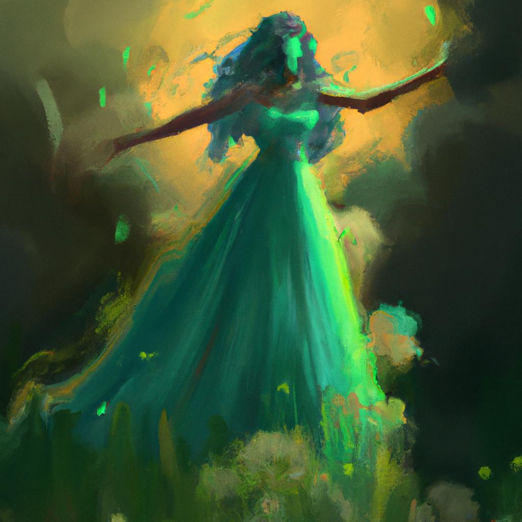 sonhar com vestido verde2