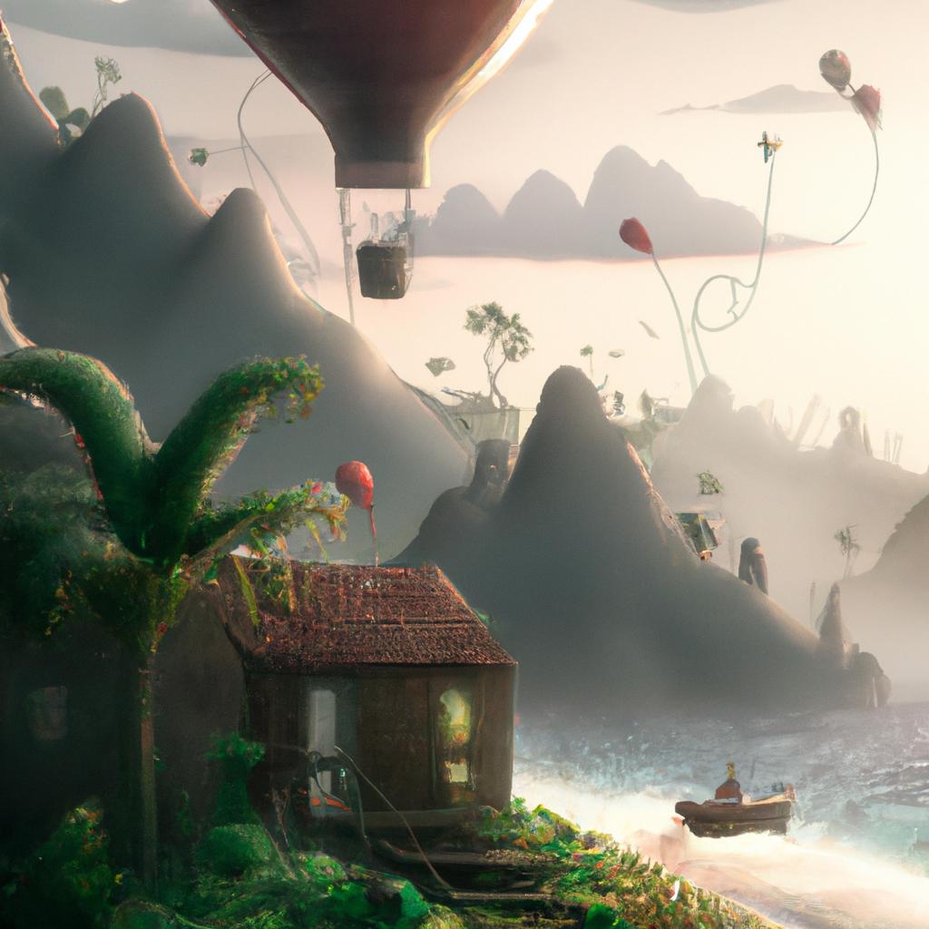 Imagem de capa do post "Significado de Sonhar com Viagem ao Exterior: Descubra aqui!" com um desenho digital