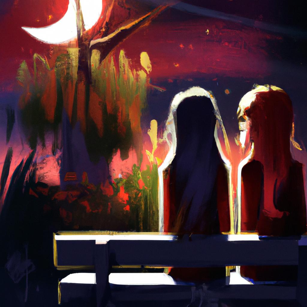 Imagem de capa do post "Descubra o Significado de Sonhar com Discutir com Amiga!" com um desenho digital