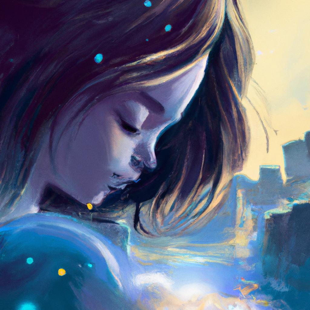 Imagem de capa do post "Sonhar com Mulher: Descubra o Significado do Seu Sonho!" com um desenho digital