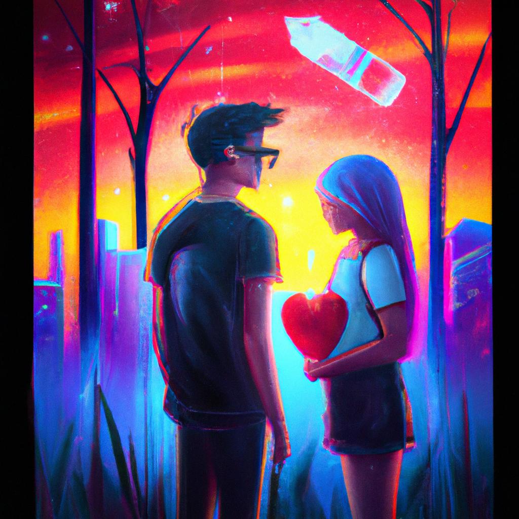 Imagem de capa do post "Sonhar com o Ex: Descubra o Significado Escondido!" com um desenho digital
