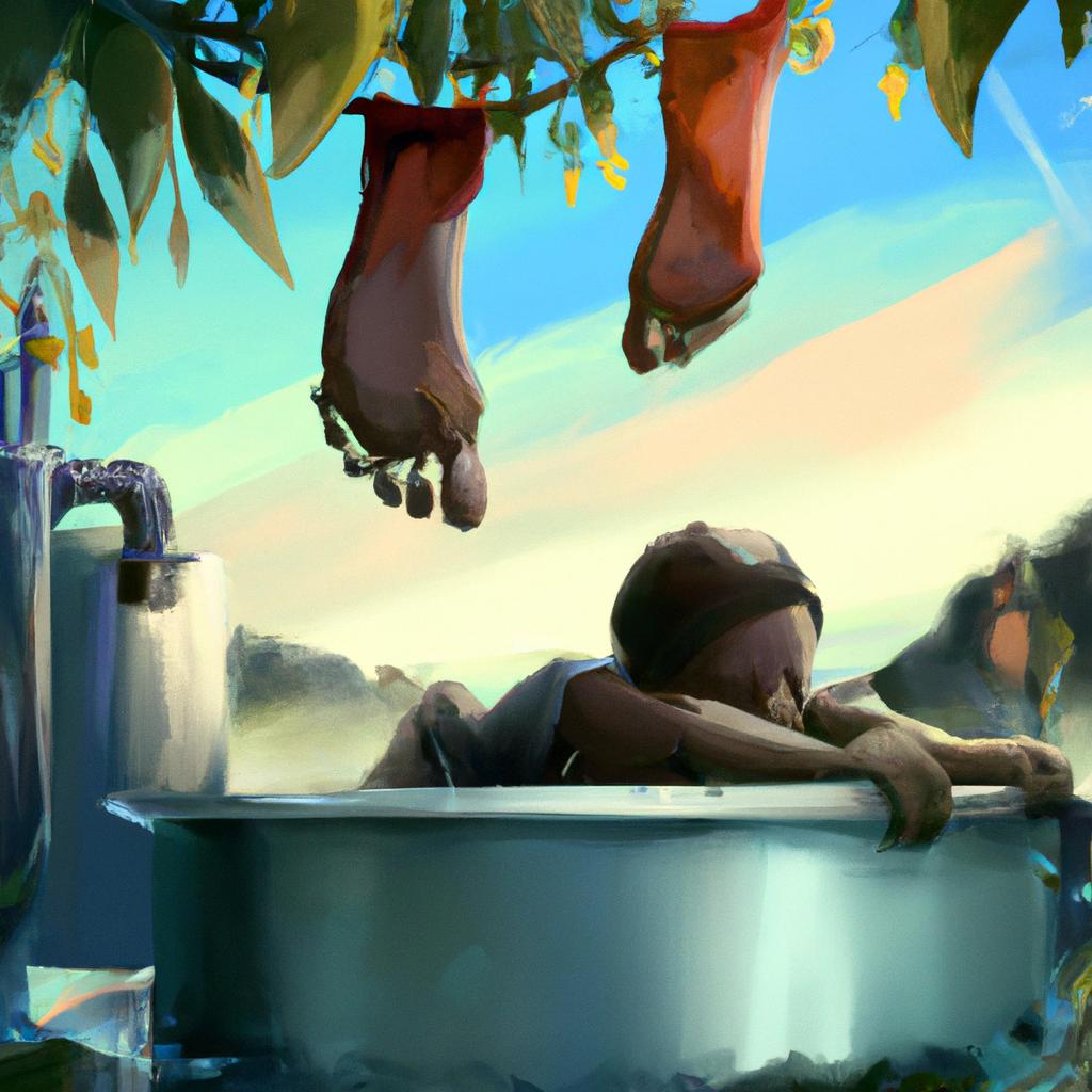 sonhar lavando os pes com agua limpa4