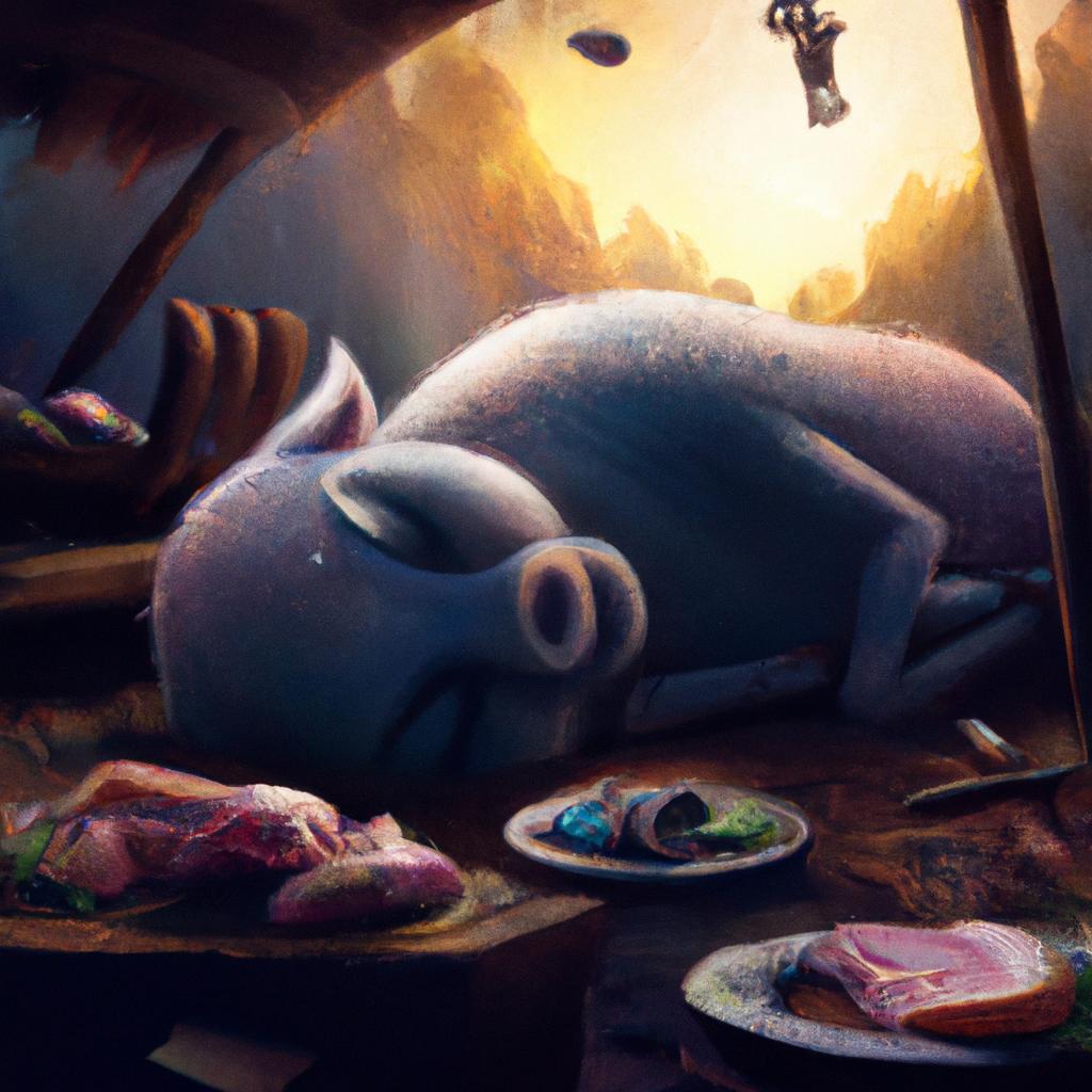 sonhar mexendo com carne de porco4