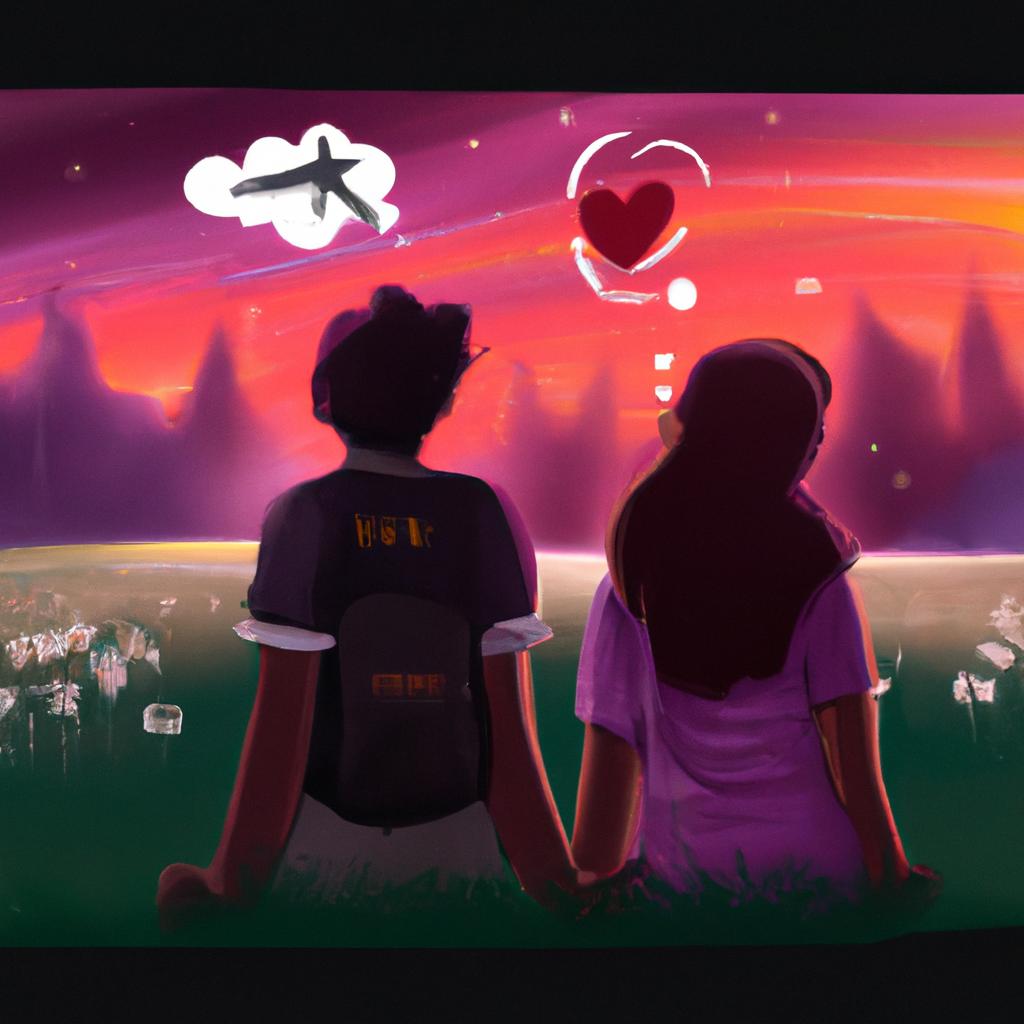Imagem de capa do post Sonhar Namorando com um Amigo: Descubra o Significado! com um desenho digital