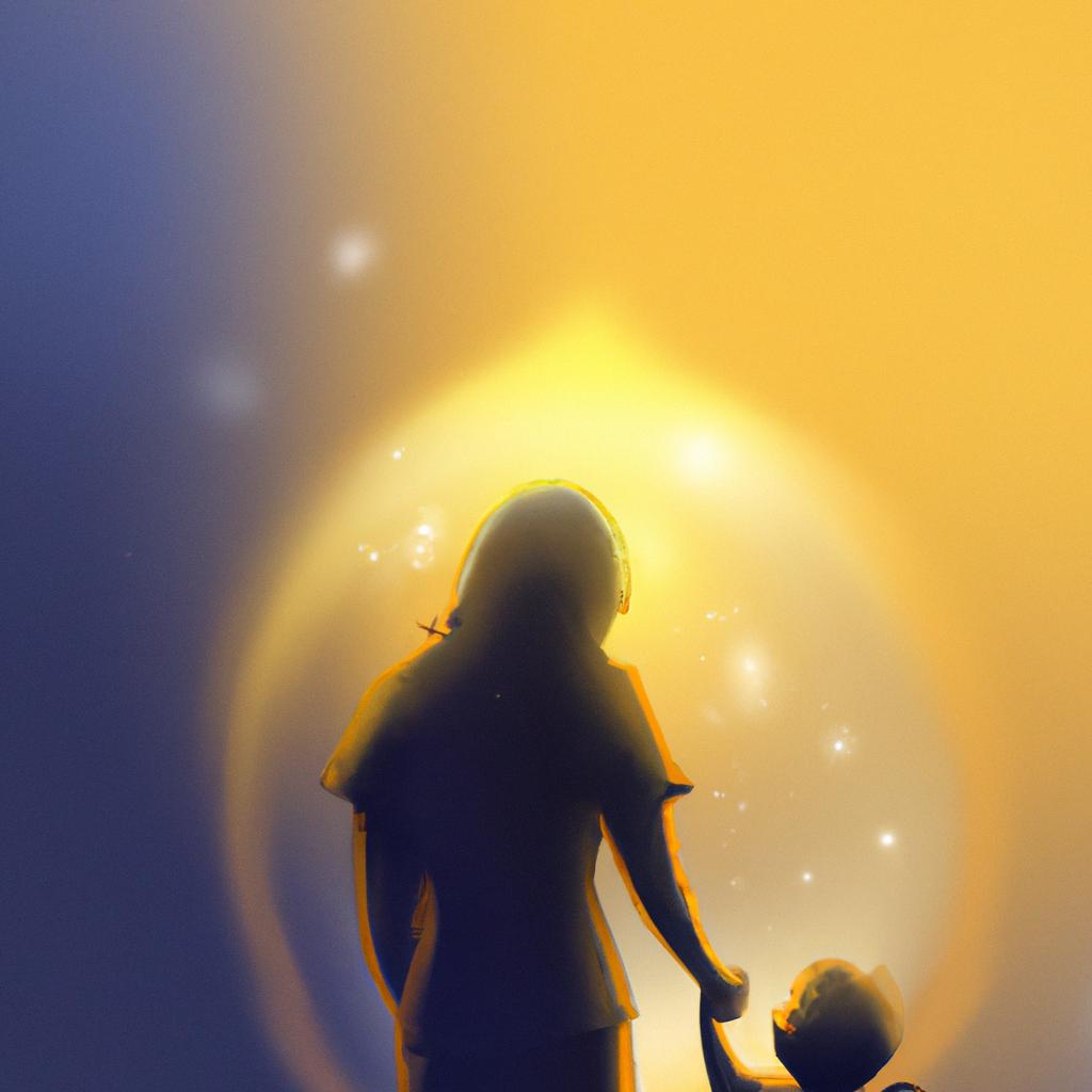 Imagem de capa do post "Sonhei com Meu Filho: Descubra o Significado dos Seus Sonhos!" com um desenho digital