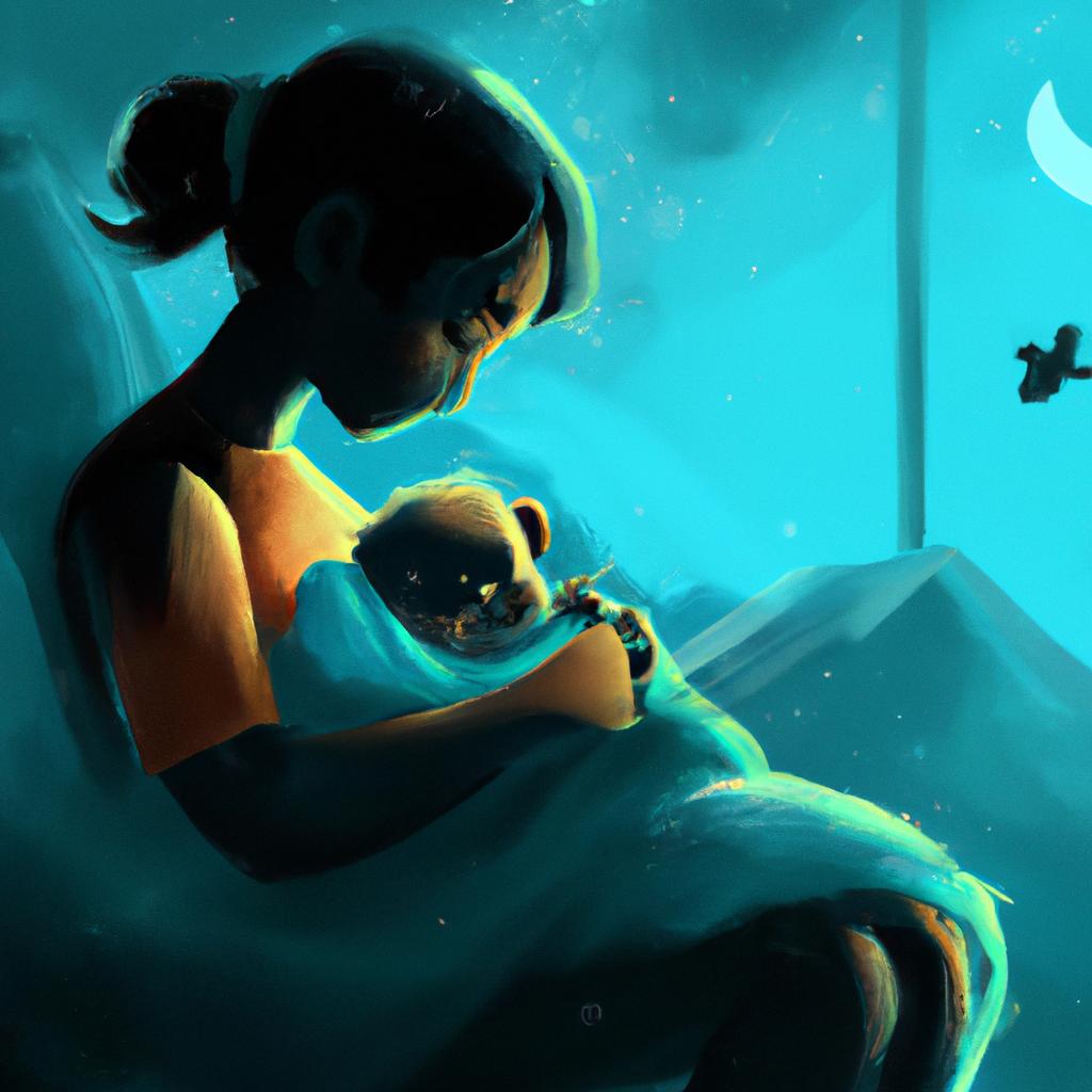 Imagem de capa do post "Descubra o Significado do Seu Sonho com Bebê!" com um desenho digital