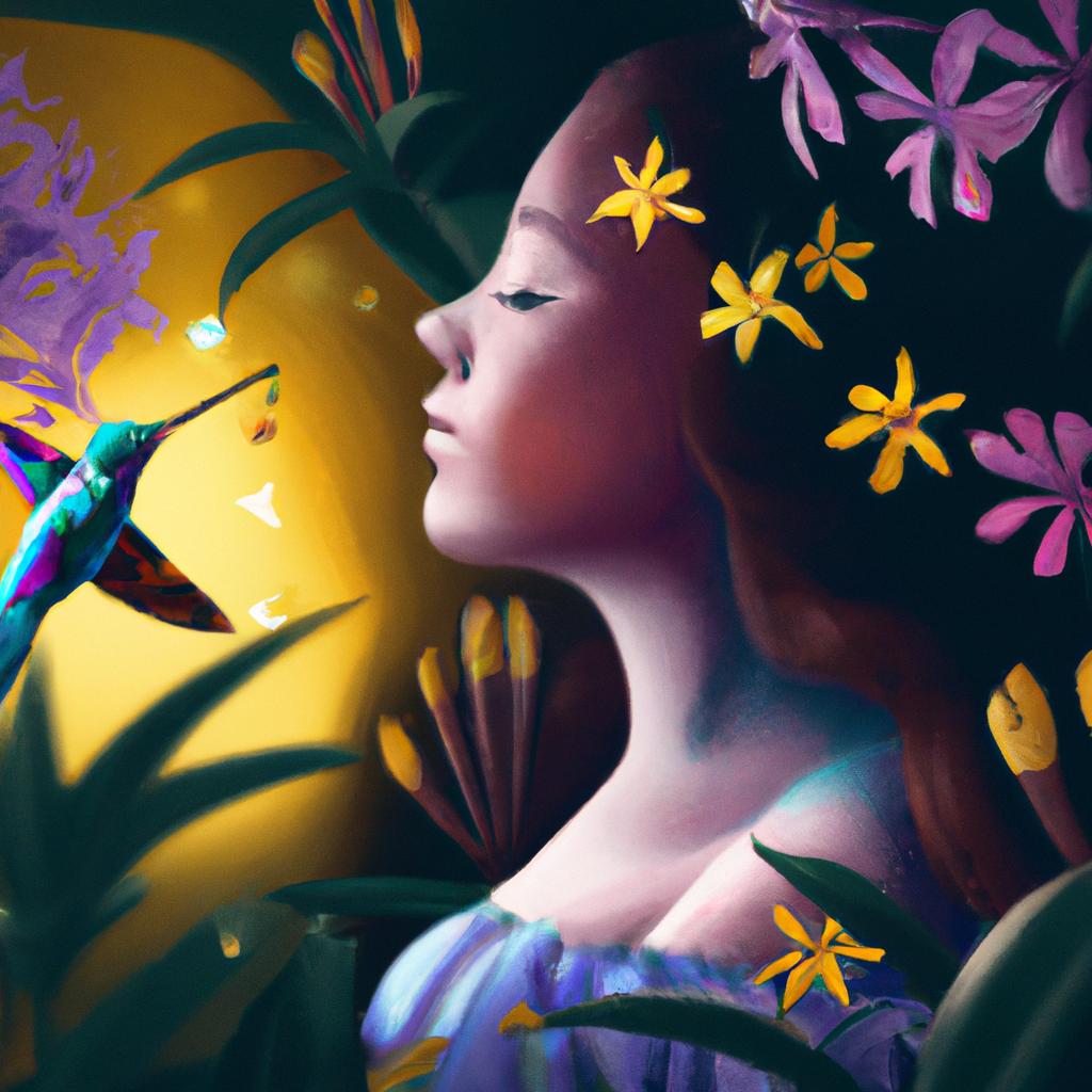 Imagem de capa do post Descubra o Significado do Sonho com Beija-Flor! com um desenho digital