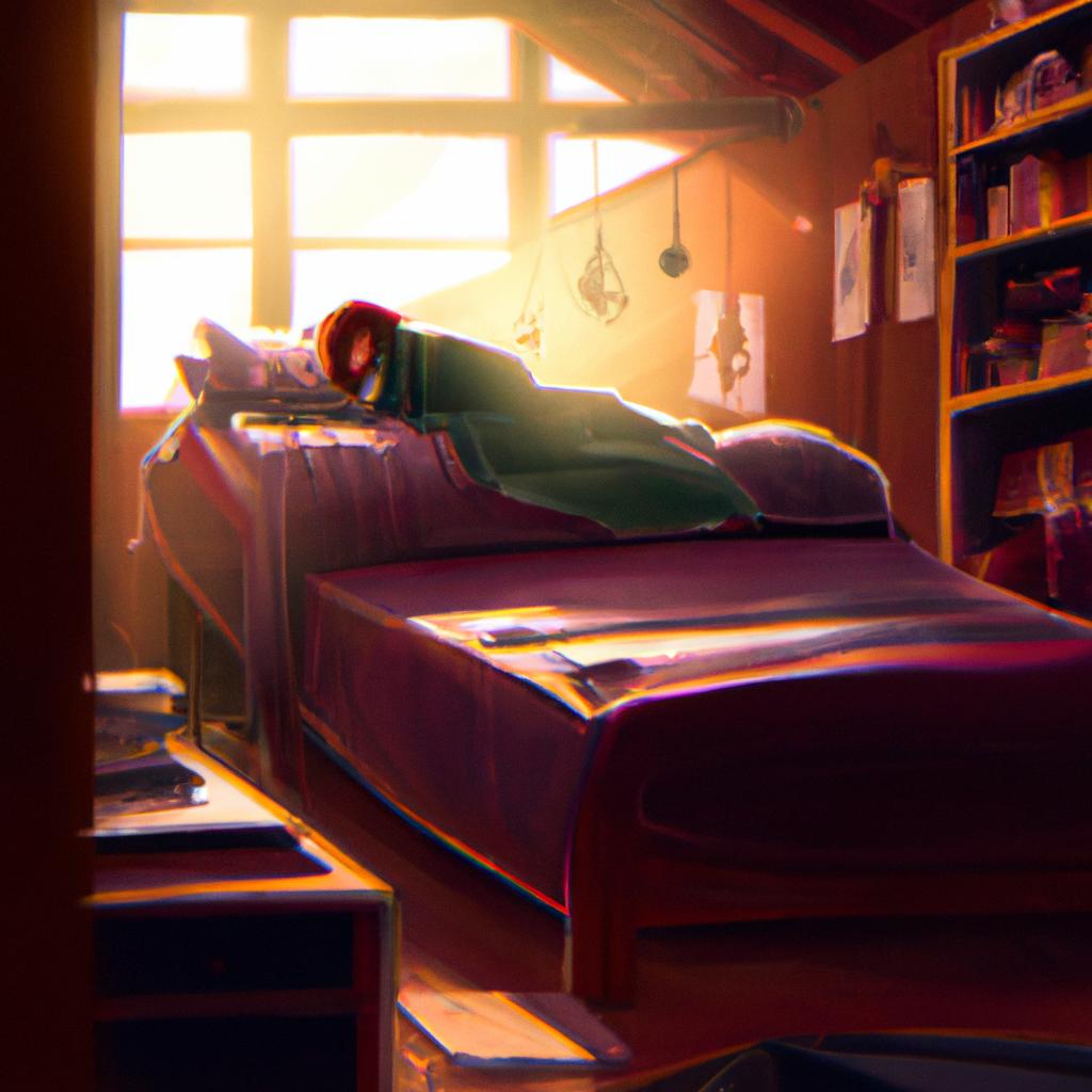Imagem de capa do post "Conheça o Significado de 'Sonho com Cama' e Desvende os Mistérios dos Seus Sonhos!" com um desenho digital