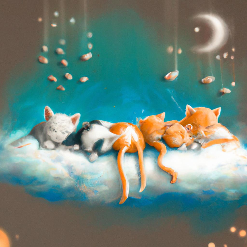 Imagem de capa do post "Descubra o Significado de um 'Sonho com Gatinhos Filhotes'!" com um desenho digital
