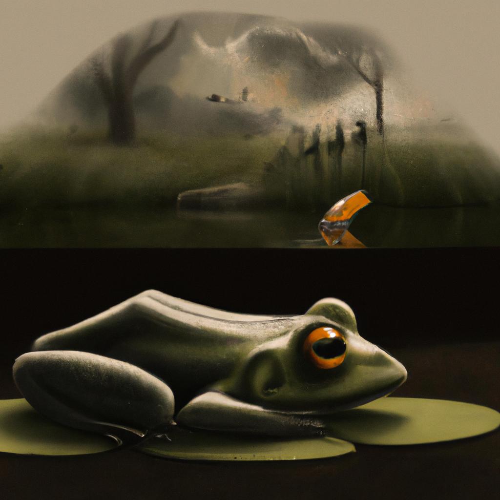ilustação digital de 

Descubra o Significado do Sonho com Sapo!