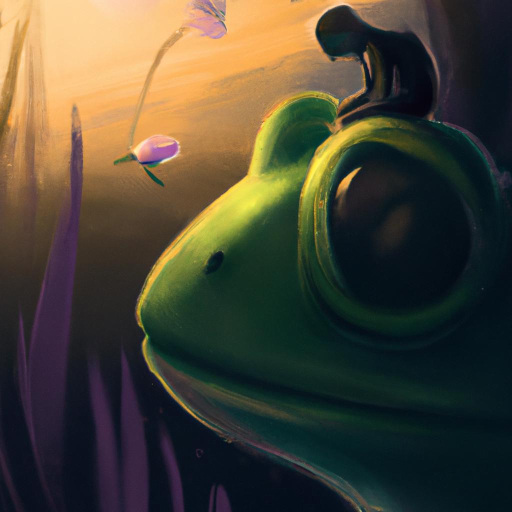 Imagem de capa do post Sonho com Sapo: Descubra Qual o Significado! com um desenho digital