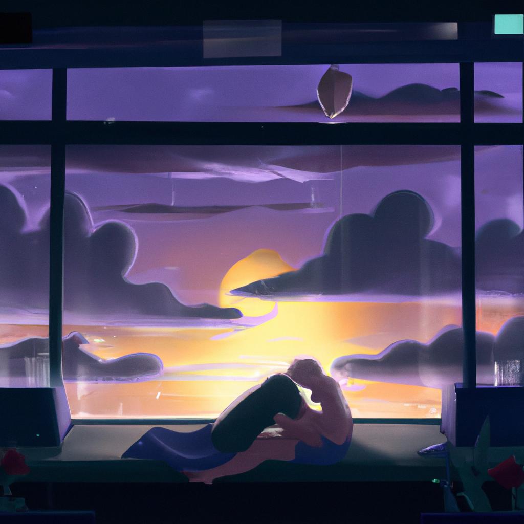 Imagem de capa do post "Sonho com Termino de Namoro: Descubra o Significado!" com um desenho digital