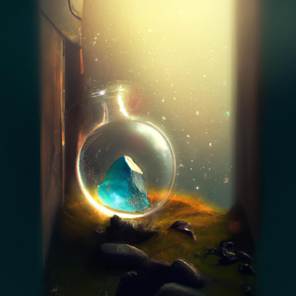 Imagem de capa do post "Descubra o Significado de Sonho com Vidro: Revelações Surpreendentes!" com um desenho digital