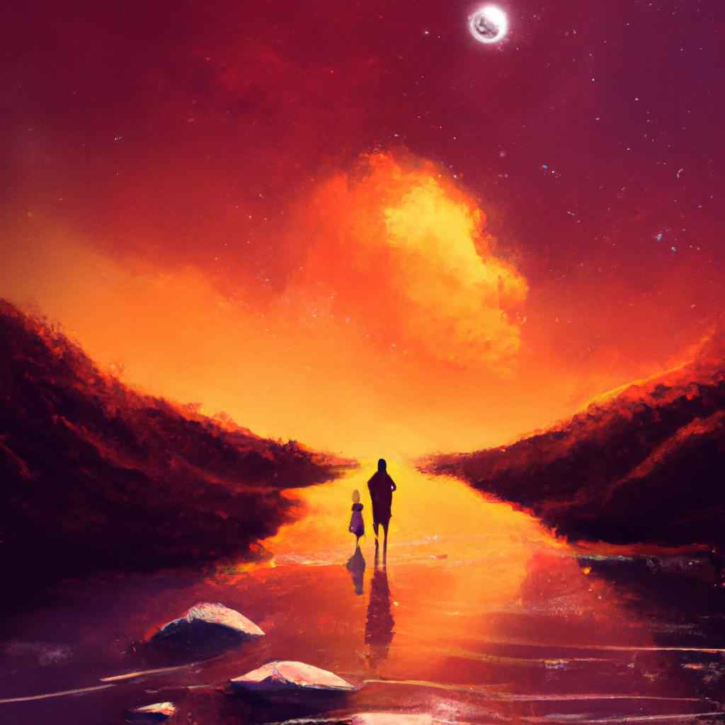 Imagem de capa do post "Descubra o Significado de um Sonho Recorrente com uma Pessoa!" com um desenho digital