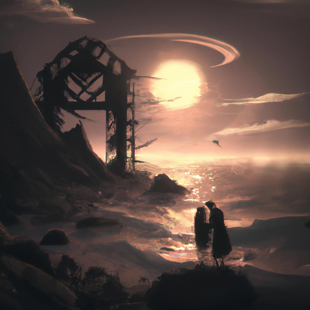 Imagem de capa do post "Descubra o Significado de Sonhos Ruins com a Pessoa Amada!" com um desenho digital