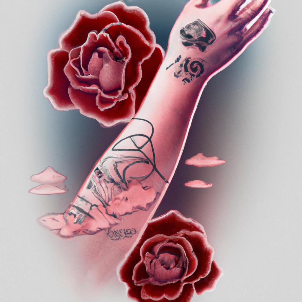 tatuagem filtro dos sonhos com rosa4