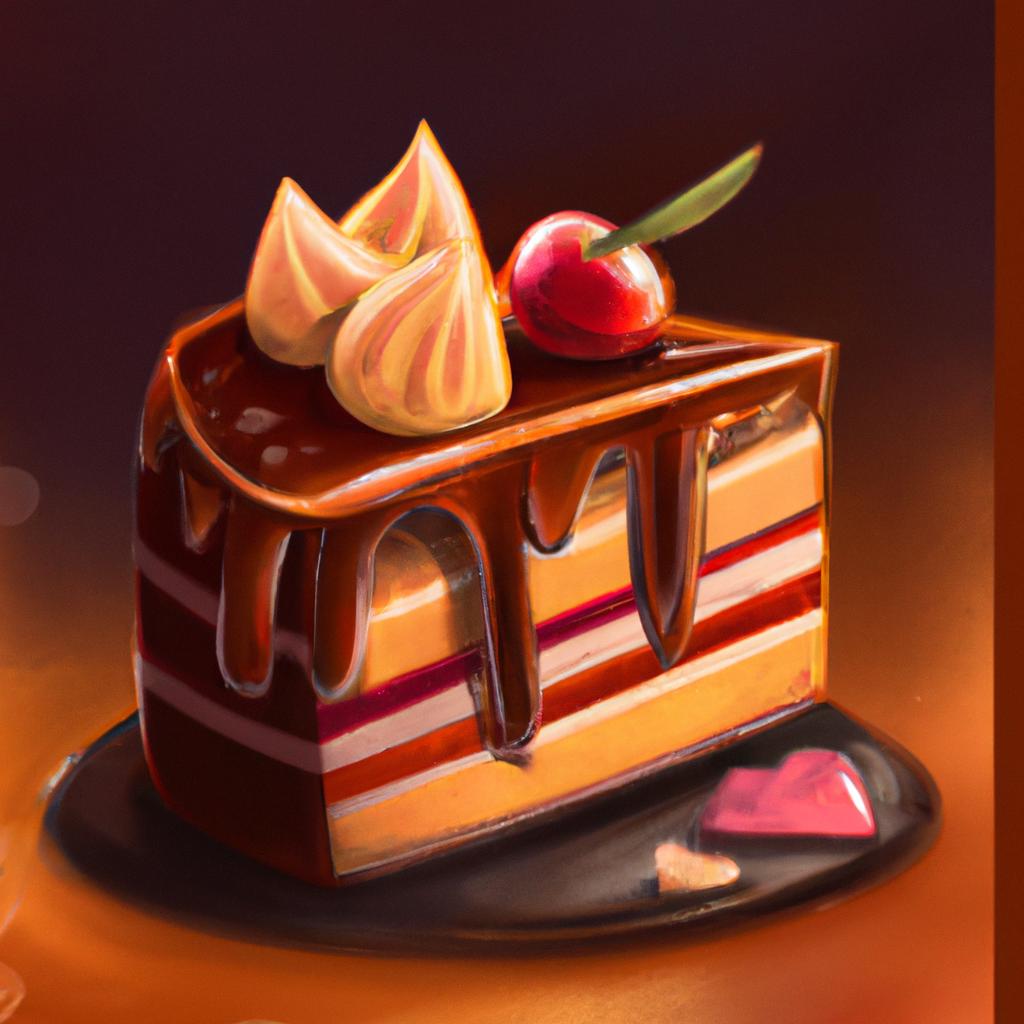Imagem de capa do post Descubra o Significado Oculto da Torta de Sonho de Valsa com Ganache! com um desenho digital
