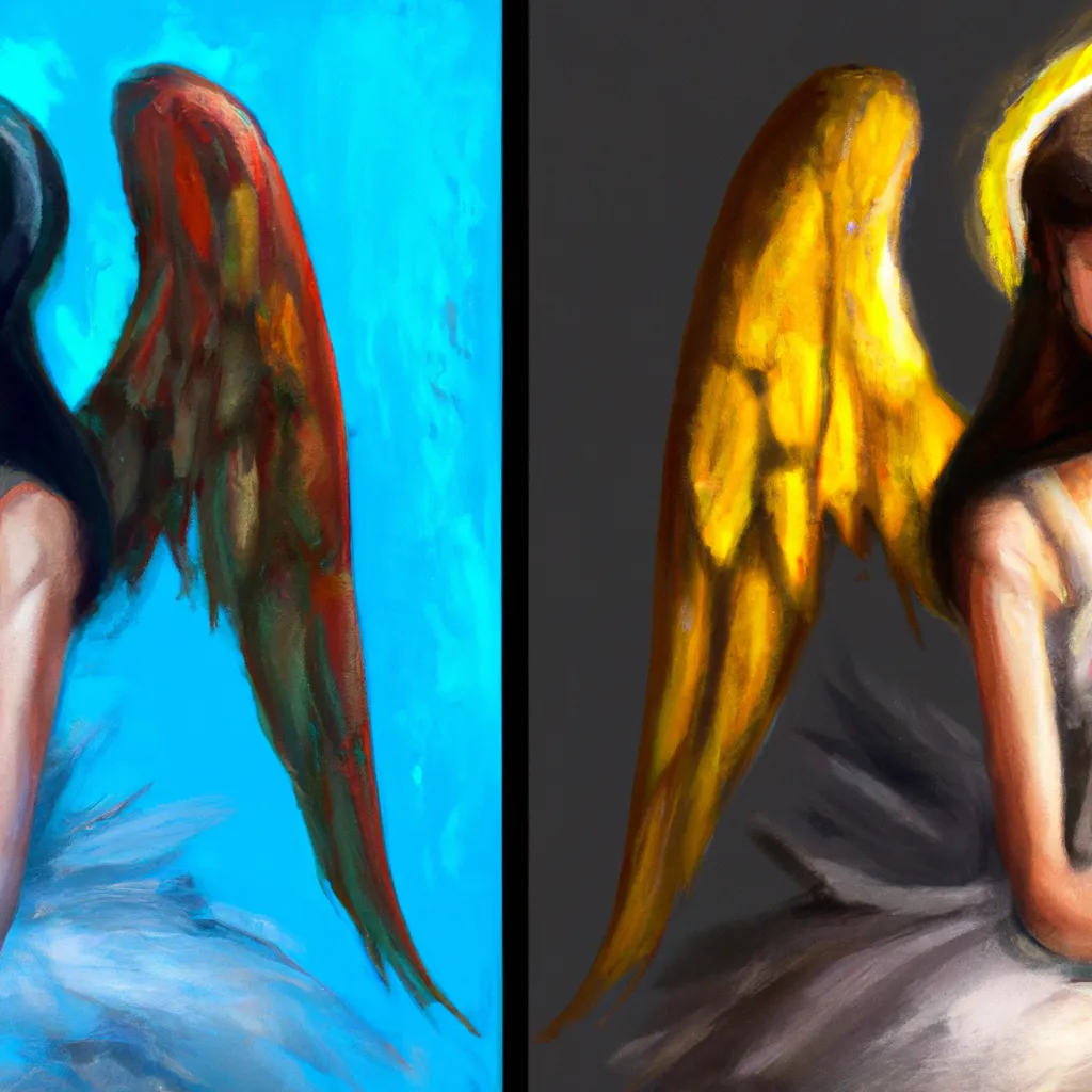 Dicas Entendendo o Significado Oculto das Imagens de Anjo e Demonio
